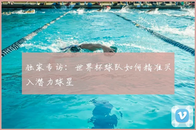 独家专访:世界杯球队如何精准买入潜力球星